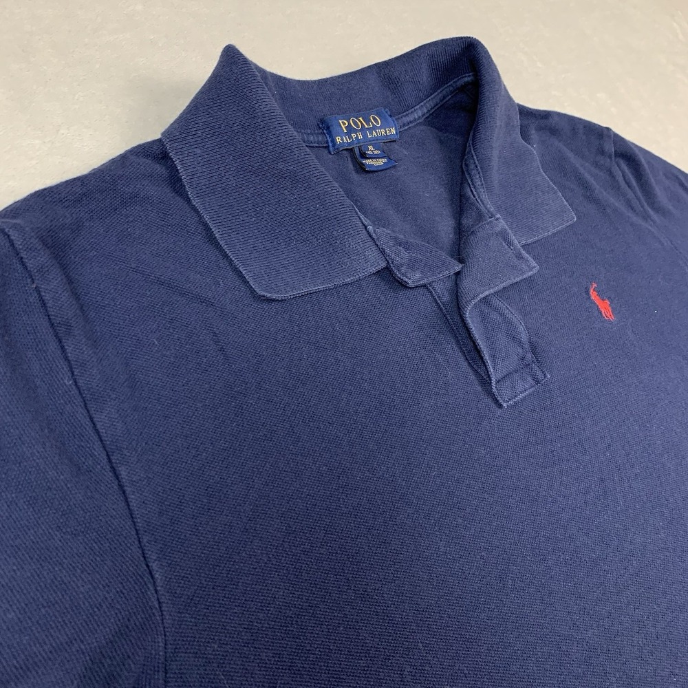 Polo Ralph Lauren Polo Shirt Youth XL 18-20 Blue Short Sleeve Cotton Casual
